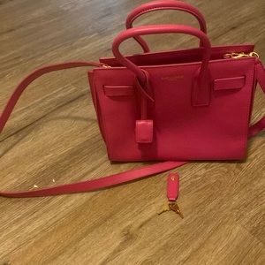 YSL Sac du Jour Fushia Pink